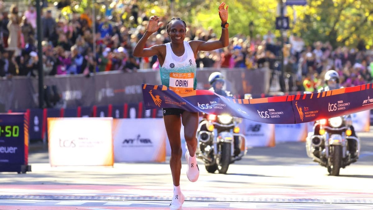 Hellen Obiri Sets New Women's Course Record to Win NYC Marathon