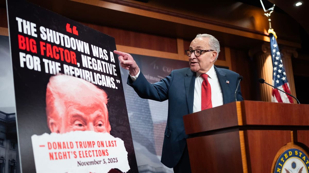 Democrats Slow Efforts to End Government Shutdown