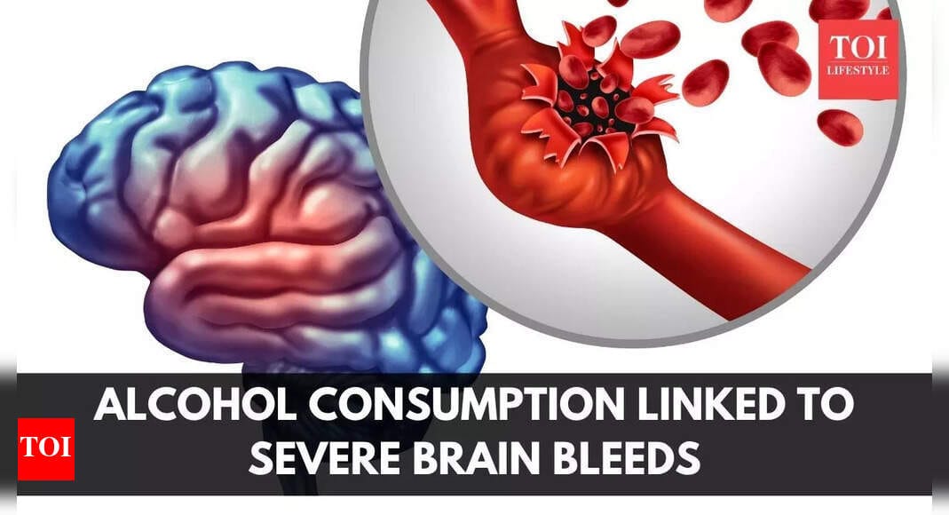 Study Links Alcohol Consumption to Severe Brain Hemorrhages, Not Just Hangovers