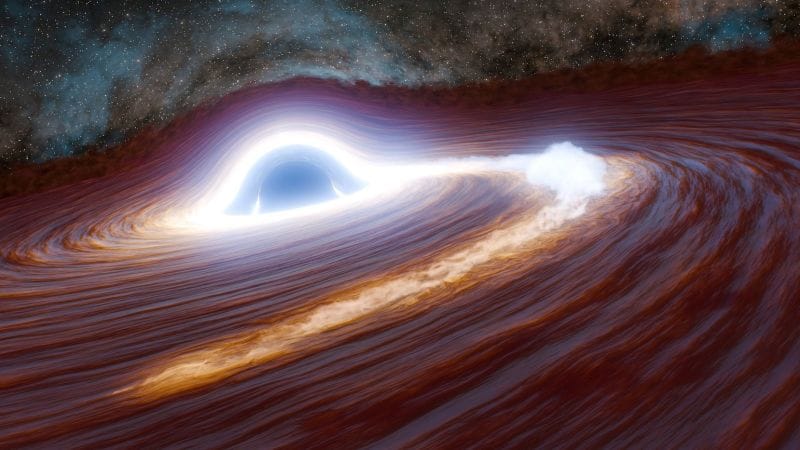 Record-Breaking Flare from Distant Black Hole Emits Light Equivalent to 10 Trillion Suns