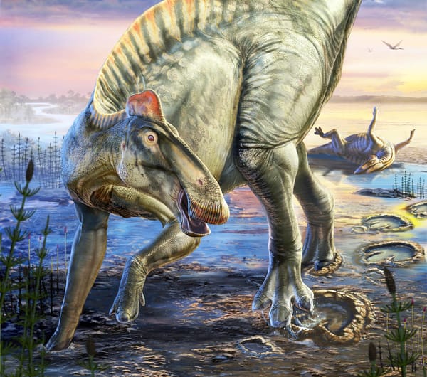 Exceptionally Preserved Edmontosaurus Fossil Enables Detailed Artistic Reconstruction