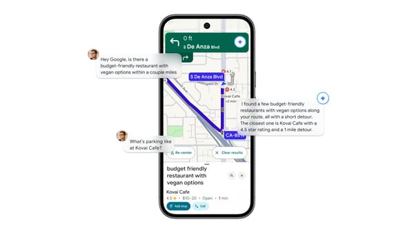 Google Maps integrates Gemini AI to boost navigation and hands‑free capabilities