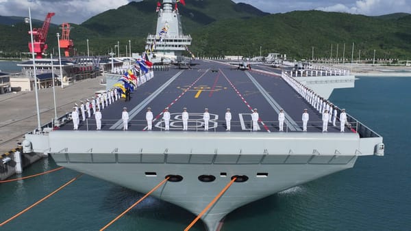 China commissions its newest aircraft carrier, the Fujian
