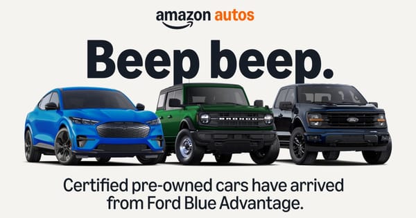 Pre‑owned Ford vehicles now available on Amazon